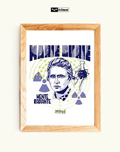 Quadro Decorativo - Comics - Marie Curie