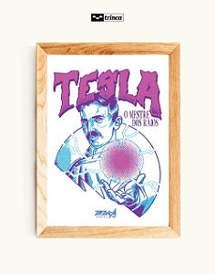 Quadro Decorativo - Comics - Nikola Tesla