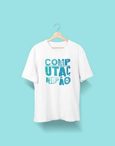 Camisa Universitária - Ciências da Computação - Lambe-lambe - Basic