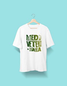 Camisa Universitária - Medicina Veterinária - Lambe-lambe - Basic