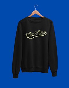 Moletom Básico Flanelado - Coleção Baseball - Todos (Personalizáveis)