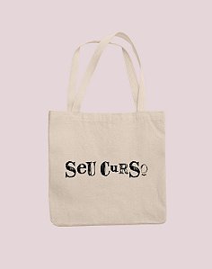 Ecobag - Seu Curso (Personalizável) - Nanquim