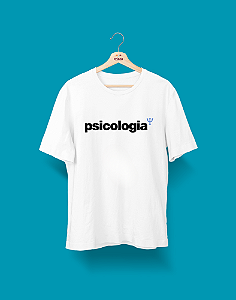 Camisa Universitária - Psicologia -  Direto ao Ponto - Basic