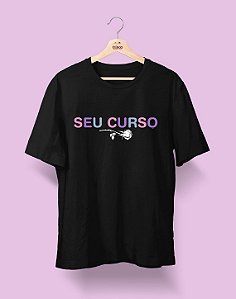 Camisa Universitária - Seu Curso (Personalizável) - Florescer