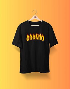 Camisa Universitária - Odontologia - Flames- Basic