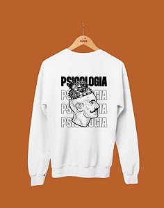Moletom Básico Flanelado - Psicologia - Repetição - Basic