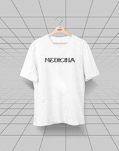 Camisa Universitária - Medicina - Abstrato - Basic