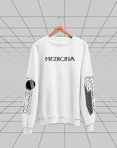 Moletom Básico Flanelado - Medicina - Abstrato - Basic