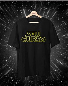 Camisa Universitária - Seu Curso (Personalizável) - Nas Estrelas
