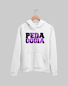 Moletom Canguru Flanelado - Pedagogia - Encaixe - Basic
