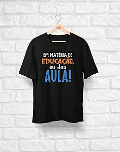 Outlet - Camisa - Pedagogia - Dou Aula - TROCA NÃO DISPONÍVEL
