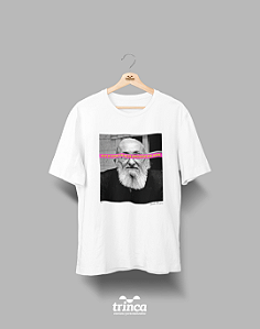 Outlet - Camisa - Pedagogia - Imortais - Paulo Freire - TROCA NÃO DISPONÍVEL