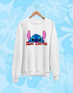 Moletom Básico Flanelado - Seu Curso (Personalizável) - Aloha!