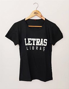 OUTLET - Camisa - Libras - Clássicos - TROCA NÃO DISPONÍVEL
