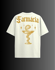 Camisa Oversized - Farmácia - Bling - Off White