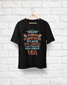 OUTLET - Camisa - Terapia Ocupacional - Novos Ares - TROCA NÃO DISPONÍVEL