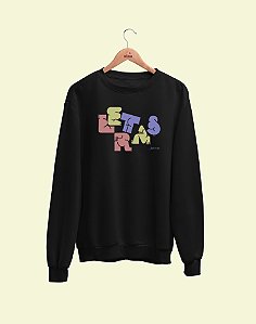 Moletom Básico Flanelado - Letras - Burburinho - Basic