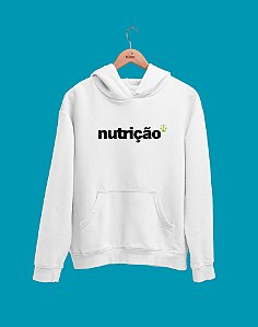 Moletom Canguru Flanelado - Nutrição - Direto ao Ponto - Basic