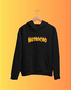 Moletom Canguru Flanelado - Nutrição - Flames - Basic