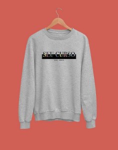 Moletom Básico Flanelado - Seu curso (Personalizável) - Por amor