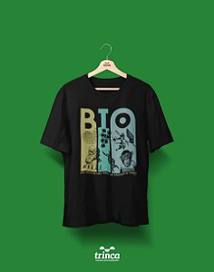 Camisa Universitária Biologia - Aonde vai chegar - Basic