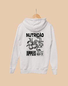 Moletom Canguru Flanelado - Nutrição - Coleção Encarte - Basic