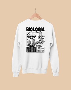 Moletom Básico Flanelado - Biologia - Coleção Encarte - Basic