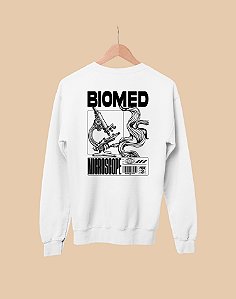 Moletom Básico Flanelado - Biomedicina - Coleção Encarte - Basic