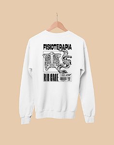 Moletom Básico Flanelado - Fisioterapia - Coleção Encarte  - Basic