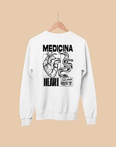 Moletom Básico Flanelado - Medicina - Coleção Encarte - Basic