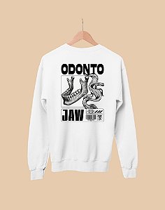 Moletom Básico Flanelado - Odontologia - Coleção Encarte - Basic