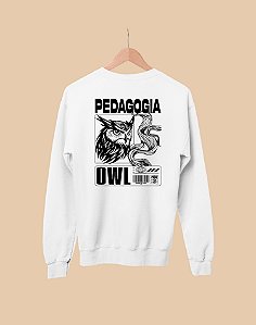 Moletom Básico Flanelado - Pedagogia - Coleção Encarte - Basic