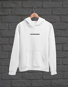 OUTLET - MOLETOM CANGURU - ENFERMAGEM - ENCARTE - TROCA NÃO DISPONÍVEL