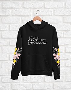 OUTLET - Moletom Canguru - Medicina Veterinária - Delicado - TROCA NÃO DISPONÍVEL