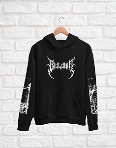 Outlet - Moletom Canguru - Biologia - Death Metal - TROCA NÃO DISPONÍVEL