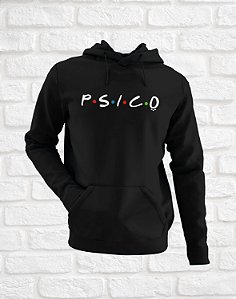 OUTLET - Moletom Canguru - Psicologia - Friends - TROCA NÃO DISPONÍVEL