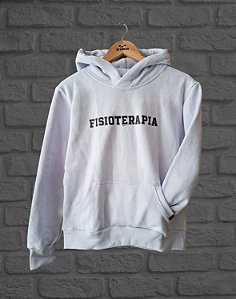 OUTLET - Moletom Canguru - Fisioterapia - TROCA NÃO DISPONÍVEL