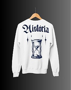 Moletom Básico Flanelado - História - Bling - Basic