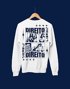 Moletom Básico Flanelado - Direito - Recortes - Basic