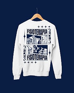 Moletom Básico Flanelado - Fisioterapia - Recortes - Basic