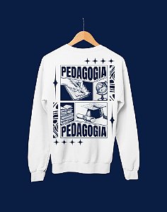 Moletom Básico Flanelado - Pedagogia - Recortes - Basic