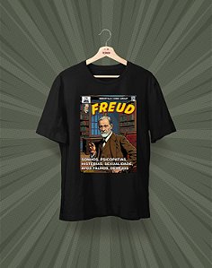 Camisa Universitária - Sigmund Freud - HQ - Basic
