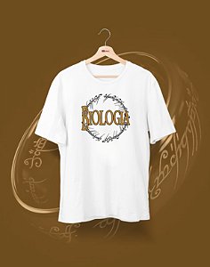 Camisa Universitária - Biologia - Senhor do Anéis - Basic
