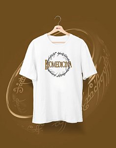 Camisa Universitária - Biomedicina - Senhor do Anéis - Basic