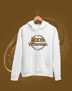 Moletom Canguru Flanelado - Medicina Veterinária - Senhor dos Anéis - Basic