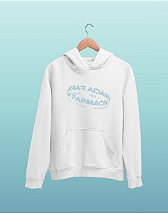 Moletom Canguru Flanelado - Farmácia - Holograma - Basic