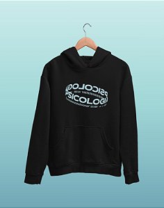 Moletom Canguru Flanelado - Psicologia - Holograma - Basic
