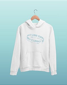 Moletom Canguru Flanelado - Seu Curso (Personalizável) - Holograma - Basic