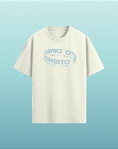 Oversized - Direito - Holograma - Off White