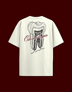 Oversized - Odontologia - Traços - Off White